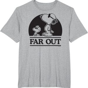 Peanuts Woodstock 50th Anniversary Far Out Snoopy Halloween T-Shirt