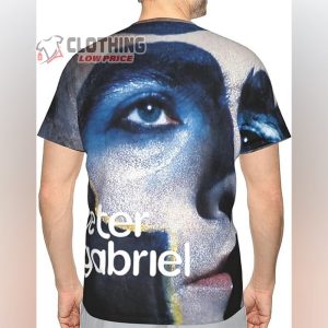 Peter Gabriel 3 D Graphic T Shirt Pet4