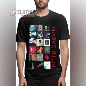 Peter Gabriel Album T-Shirt, Vintage Peter Gabriel Shirt, Peter Gabriel I-O The Tour 2023 Tee, Peter Gabriel Shirt, Peter Gabriel Fan Gift