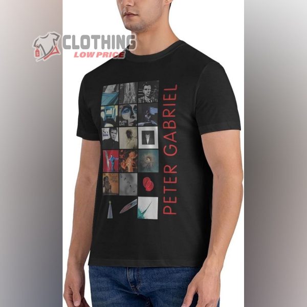 Peter Gabriel Album T-Shirt, Vintage Peter Gabriel Shirt, Peter Gabriel I-O The Tour 2023 Tee, Peter Gabriel Shirt, Peter Gabriel Fan Gift