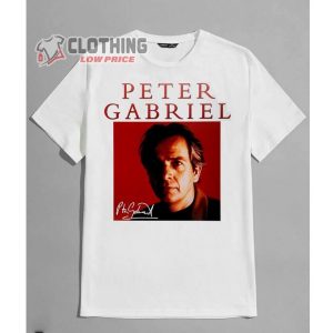 Peter Gabriel Poster Shirt Peter Gabriel Tour