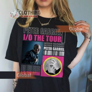 Peter Gabriel Shirt, Peter Gabriel The Tour I-O 2023 Shirt, Peter Gabriel Shirt, The US Tour 2023 T-Shirt, Peter Gabriel Tee Gift