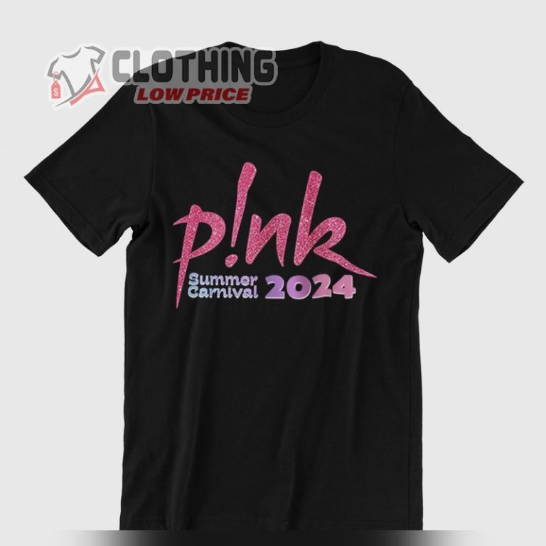 Pink Concert 2024 Tour T Shirt, Pink Summer Carnival 2024 Australia