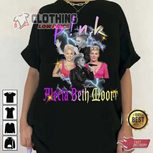 Pink Singer Summer Carnival 2023 Tour T- Shirt, Pink Concert Tour 2023 Merch Shirt,  Pink Setlist 2023 US Tour Shirt