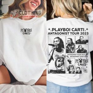 Playboi Carti Rap Shirt Antagonist Tour 2023 Sweatshirt Vintage 1