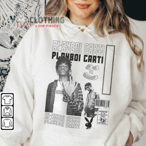 Playboi Carti Rap T Shirt Playboi Carti Vintage Sweatshirt 1