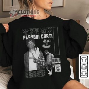 Playboi Carti Rap T-Shirt, Playboi Carti Vintage Sweatshirt, Playboi Carti Concert Merch, Playboi Carti Fan Gift