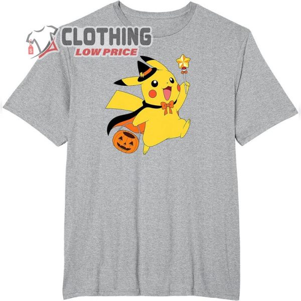 Pokemon Halloween Pikachu Star Candy Holiday T-Shirt