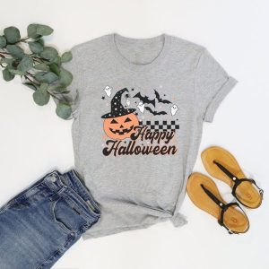 Pumpkin Season Shirt Bat Shirt Halloween Party Shirt Pumpkin Great Pumpkin Charlie Brown Shirt1