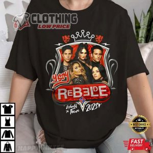 RBD Soy Rebelde Tour 2023 Shirt, RBD Las Vegas Tickets Shirt, RBD Concert 2023 Dates Shirt, Soy Rebelde Tour 2023 Merch