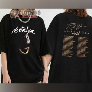 Rod Wave Concert 2023 Tickets Merch, Rod Wave Nostalgia 90S Rap Music Shirt, Rod Wave Tour Dates 2023 T-Shirt