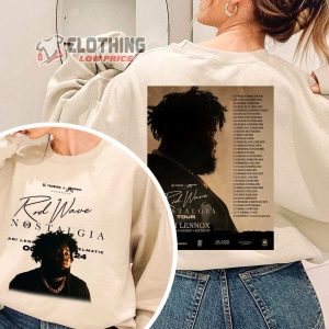 Rod Wave Tour Dates 2023 Merch, Rod Wave Nostalgia 2023 Tour Sweatshirt, Rod Wave Beautiful Mind Tour 2023 Tee, Rod Wave Nostalgia Tour Dates 2023 T-Shirt