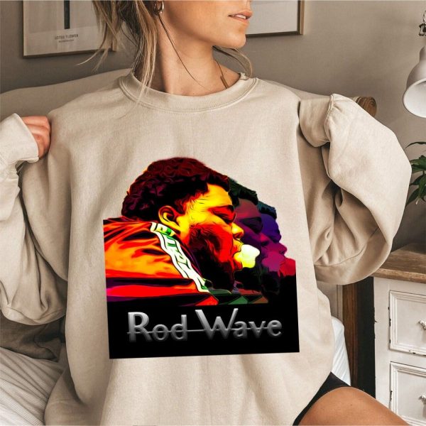 Rod Wave Vintage Merch, Rapper Rod Wave 2023 Tour Shirt, Rod Wave Tickets Tee, Rod Wave New Album T-Shirt