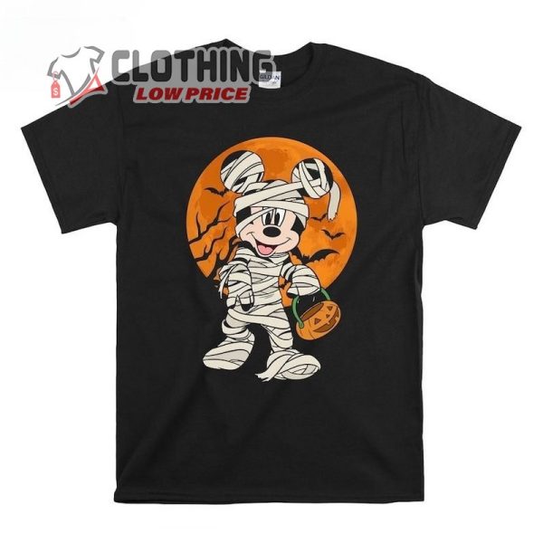 Scary Disney Mummy Pumpkin Halloween Shirt