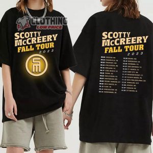 Scotty Mccreery 2023 Fall Tour Dates Unisex T-Shirt, Scotty Mccreery Concert 2023 Ticket Price Tee Shirt, Scotty Mccreery World Tour Presale Code Shirt, Scotty Mccreery 2023 Tour Merch