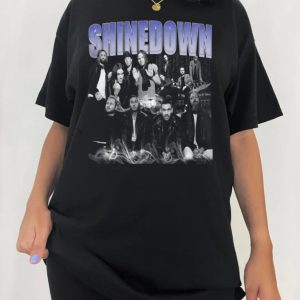 Shinedown Revolutions Tour 2023 T- Shirt, Shinedown Most Popular Song Merch, Shinedown Setlist 2023 Merch