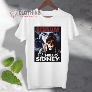 Sidney Prescott Skeet Neve Campbell Movie Horror Poster Shirt Scream Halloween T Shirt 1