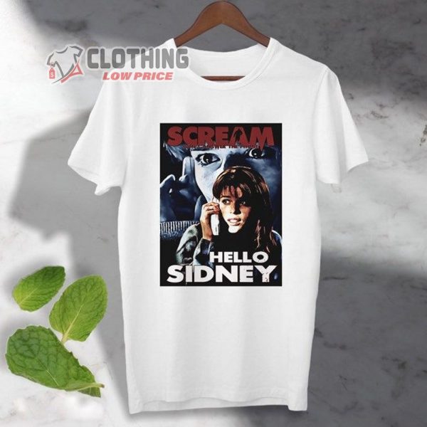 Sidney Prescott Skeet Neve Campbell Movie Horror Poster Shirt, Scream Halloween T-Shirt