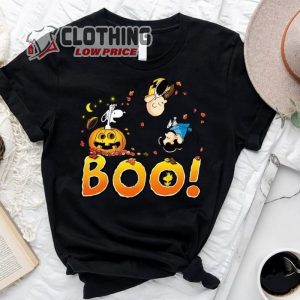 Snoopy Boo Halloween Shirt, Scary Pumpkin Boo Snoopy Halloween Tee