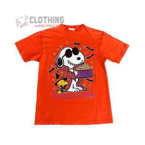 Snoopy Halloween Joe Trick Or Treat Merch Snoopy And Woodstock Witch Cosplay Halloween Shirt Snoopy Sun Glasses Bats Halloween T 1