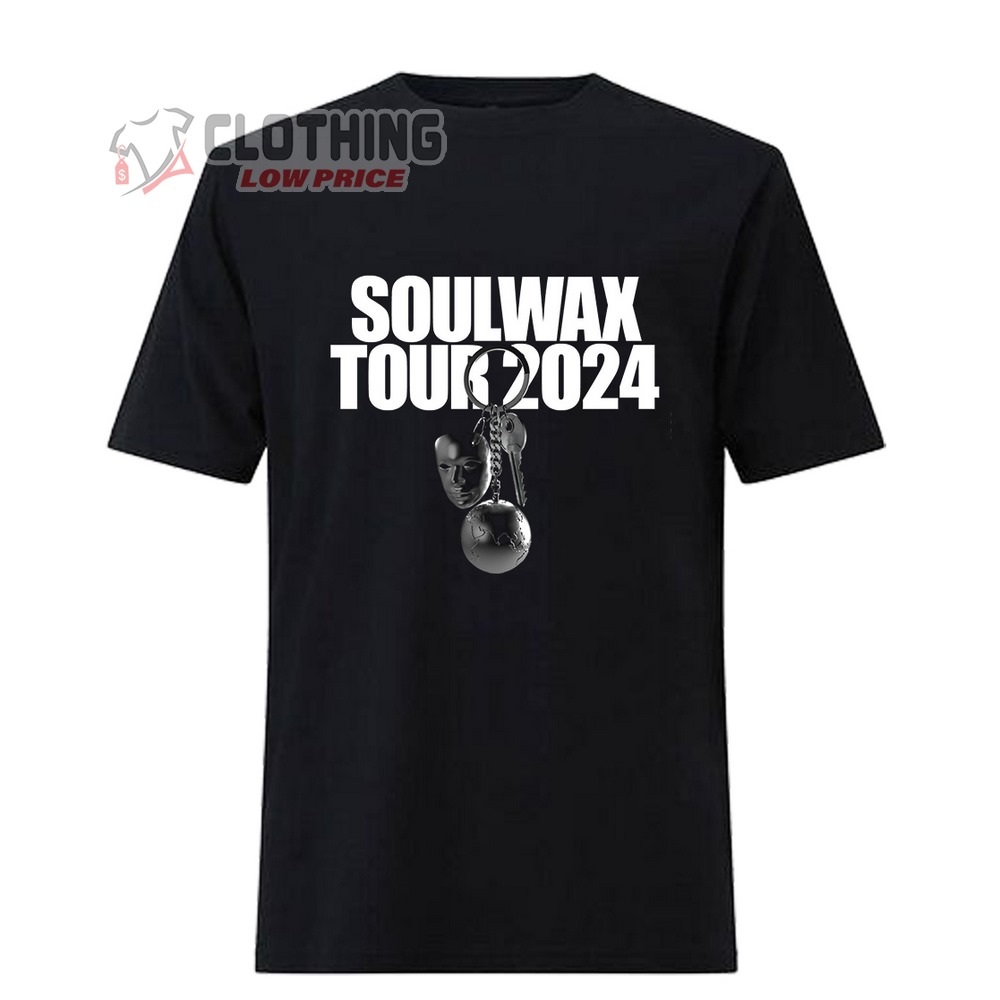 Soulwax Last Tour 2024 Poster Merch, Soulwax Tour 2024 Tickets T