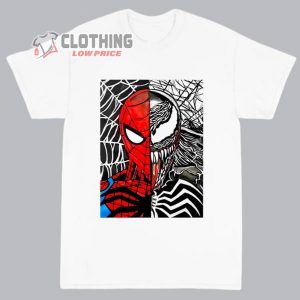 Spiderman Venom Halloween Merch, Happy Halloween 2023 Shirt, Spiderman Halloween Sweatshirt