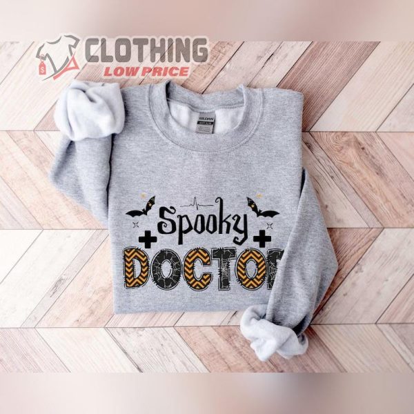 Spooky Doctor Sweatshirt, Scary Batman Spooky Halloween Shirt