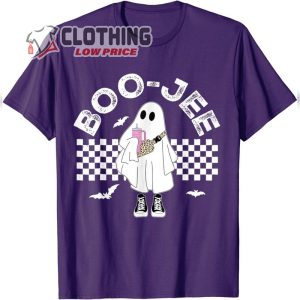 Spooky Season Cute Boujee Ghost Halloween Costume Boo-Jee T-Shirt