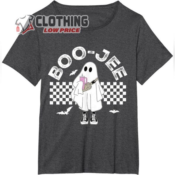 Spooky Season Cute Boujee Ghost Halloween Costume Boo-Jee T-Shirt