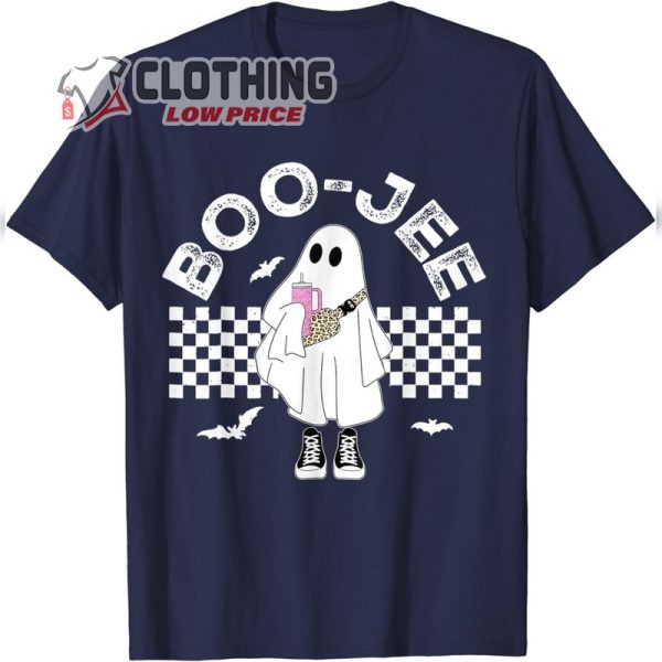 Spooky Season Cute Boujee Ghost Halloween Costume Boo-Jee T-Shirt