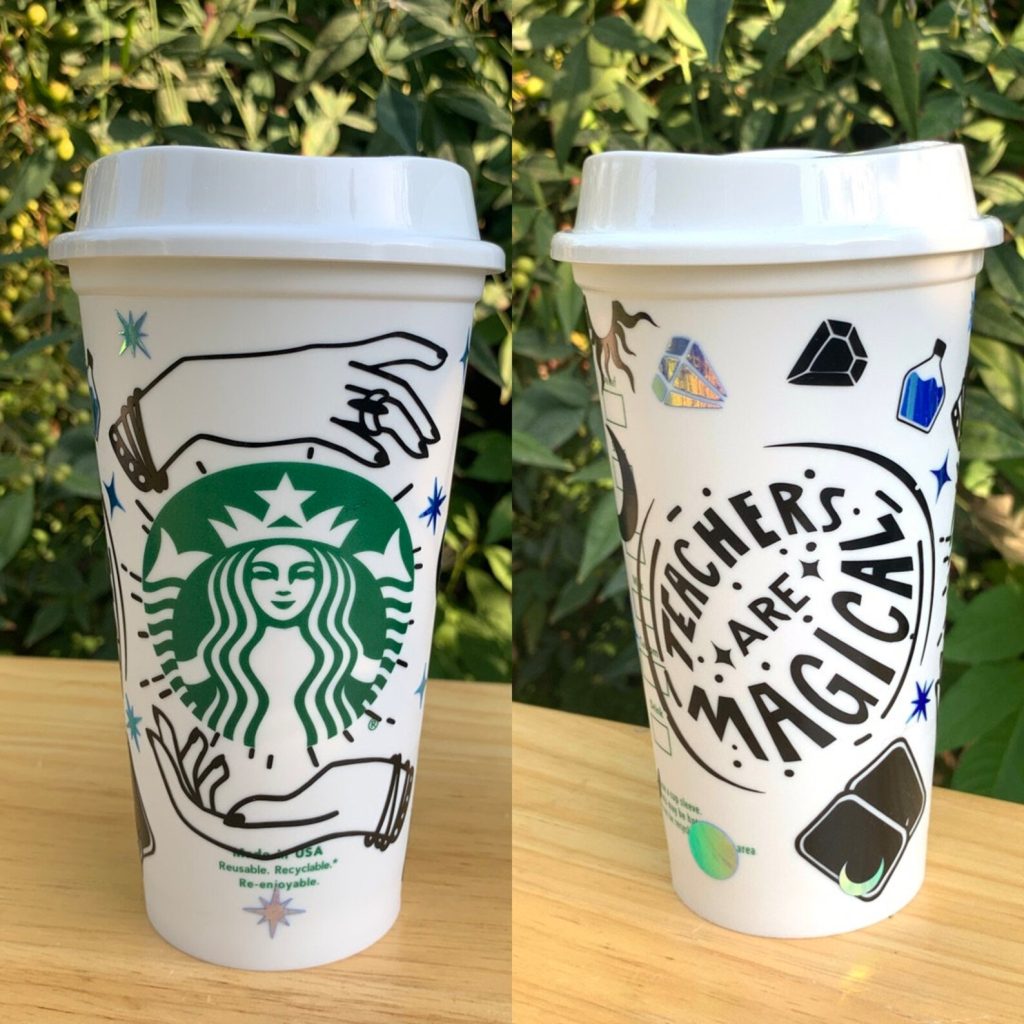 Starbucks Witch magic Cup etsy