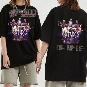 Styx Fall Tour United States 2023 Sweatshirt Styx 2023 World Tour Dates Shirt Styx Band Presale Code Shirt Styx Band 2023 Concert T Shirt Styx World Tour Hoodie1