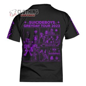 Suicideboys Grey Day Concert Tour Rap Hoodie Suicideboys World Tour 2023 Tickets Vintage Tee Sweatshirt Suicideboys Wallpapers 3D Unisex Merch3