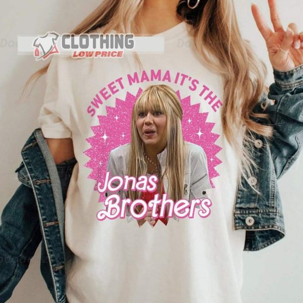 Sweet Mama It’S The Jonas Brothers Concert Tshirt, Jonas Brothers Tour 2023 Shirt, Five Albums One Night Merch, Jonas Brothers Tee, Jonas Brothers Tour Shirt, Jonas Concert 2023, Jonas Brothers Gift