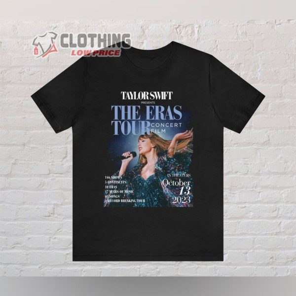 Taylor Eras Tour Movie Shirt, Taylor Swift Tee Shirt, Eras Tour Merch 2023, Taylor Lovers, Gift For Taylor Fans