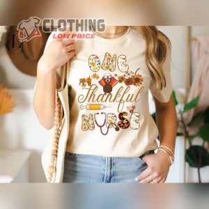 Thanksgiving Nurse Shirt, Groovy Nurse Thanks Giving T- Shirt, Funny Nurse Shirt, Thanksgiving Shirt, Gift For Nurse Merch