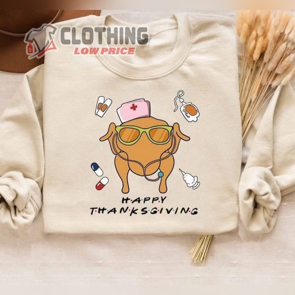 Thanksgiving Nurse Sweatshirt, Nurse Fall Shirt, Thankful Nurse Shirt, Cute Thanksgiving Gift Ideas, Thanksgiving 2023 Merch
