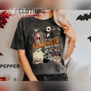 The Nightmare Before Christmas Shirt, Jack Skellington Sally Oogie Boogie Shirt, Halloween Party Shirt, Fall Season Sweatshirt
