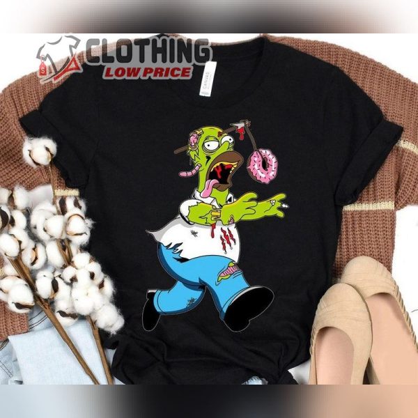 The Simpsons Homer Simpson Treehouse Of Horror T-Shirt,Simpsons Halloween Disneyland Halloween Outfits