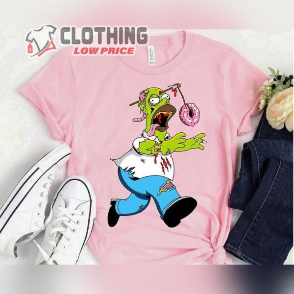 The Simpsons Homer Simpson Treehouse Of Horror T-Shirt,Simpsons Halloween Disneyland Halloween Outfits