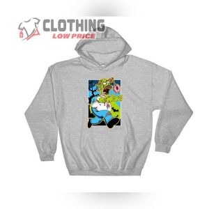 The Simpsons Homer Simpson Zombie Donut Cartoon T Shirt Hoodie Hoody T Shirt