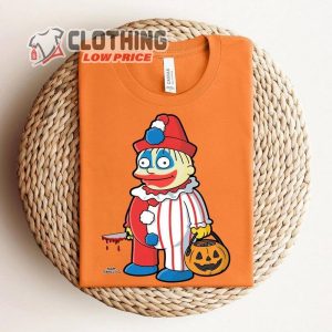 The Simpsons Ralph Clown Treehouse Of Horror Halloween T Shirt Simpsons Disneyland Family Trip Shirt1