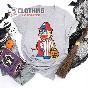 The Simpsons Ralph Clown Treehouse Of Horror Halloween T Shirt Simpsons Disneyland Family Trip Shirt3