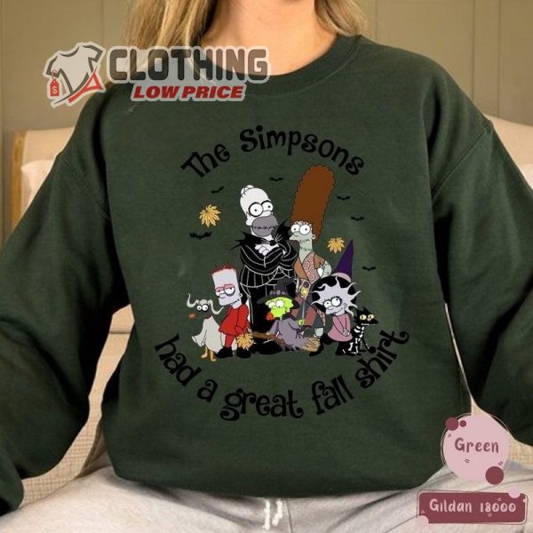 The Simpsons Skeletons Treehouse Of Horror Png, The Simpsons Family Halloween Shirt, Had A Great Fall Vintage Pumpkin Season