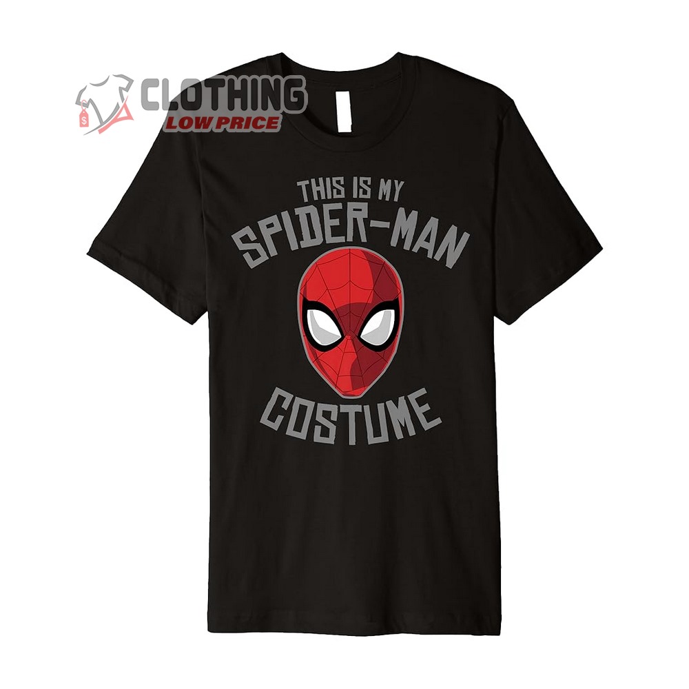 This Is My Spiderman Custume Merch, Spiderman Halloween Shirt