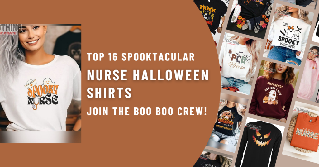 Top 16 Extra Spooktacular Nurse Halloween Shirts Join the Boo Boo Crew!