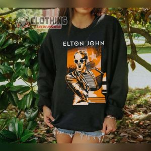 Tribute To Elton John Concert Tour 2024 Merch, Elton John Inspired Shirt, Elton John Tee, Elton John Merch 2023 Unisex Vintage Sweatshirt