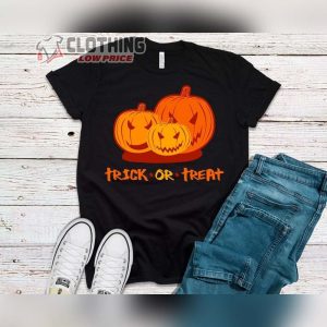 Trick Or Treat Basic Halloween Shirt Pumpkin Face T Shirt Pumpkin Halloween T Shirt Jack O Lantern Shirt Hocus Pocus Tee3