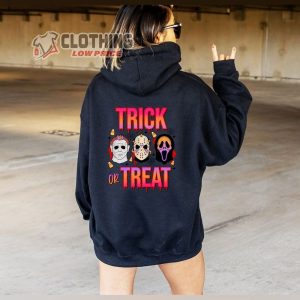 Trick Or Treat Halloween Hoodie, Halloween Killers Shirt, Cute Halloween Tee, Horror Squad Hoodie, Horror Movie Killers Sweatshirt, Horror Lover Gift