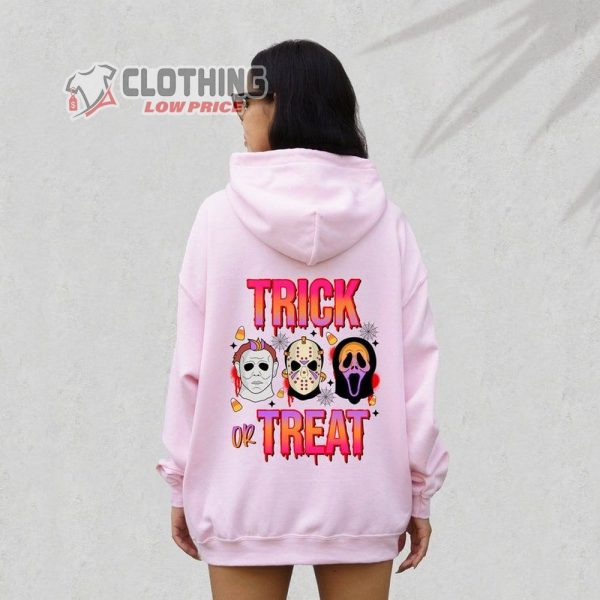 Trick Or Treat Halloween Hoodie, Halloween Killers Shirt, Cute Halloween Tee, Horror Squad Hoodie, Horror Movie Killers Sweatshirt, Horror Lover Gift